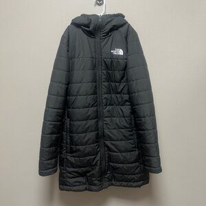 North Face Women's Mossbud Insulated Reversible Parka extra small- Black